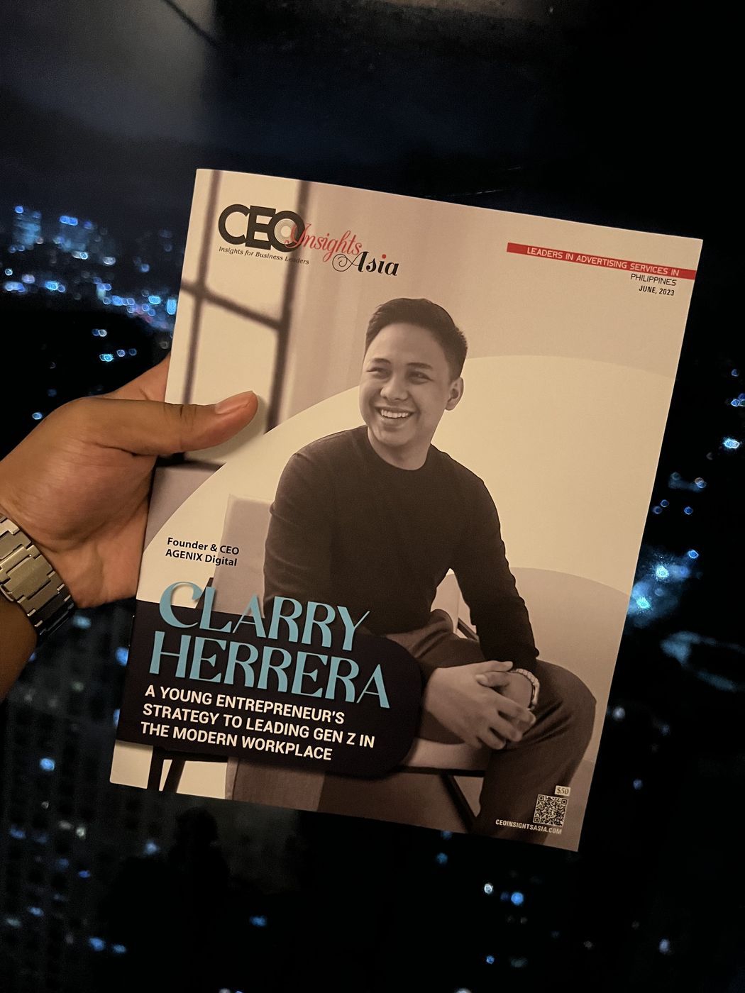 The CEO Insights Asia issue featuring Clarry Herrera